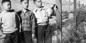 Three Boys Manzanar