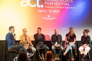 Filmmaker panel at ACT Human Rights Film Festival