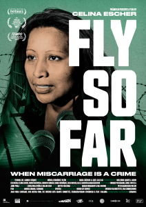 Fly So Far movie poster with a woman looking away.