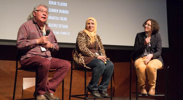 The ACT Human Rights Film Festival at Colorado State University brings together artists, filmmakers, citizens, scholars, advocates, and students for a forum on social justice issues, April 20, 2017.